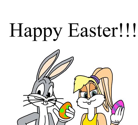 Happy Easter from Bugs and Lola by Ultra-Shounen-Kai-Z on DeviantArt