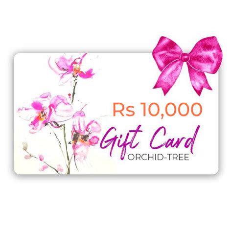 Gift Card Rs. 10,000 – Orchid-Tree