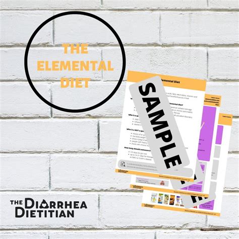The Elemental Diet
