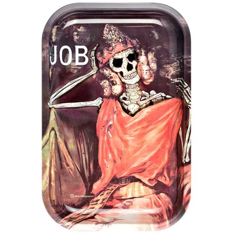JOB X-Ray Series Metal Rolling Tray | 11.25″ x 7.5″ - Smokey Shay’s