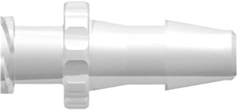 Value Plastics Luer to Hose Barb Fitting, Straight Adapter ...