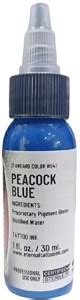Shield plus ETERNAL PEACOCK BLUE TATTOO INK 1OZ (30 ML) - Price in ...