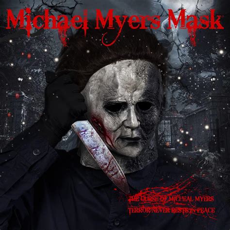 Buy 2022 Halloween Kills Michael Myers Mask Horror Scary Cosplay Mask ...