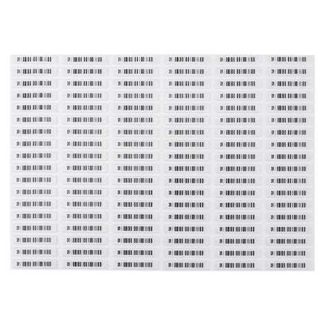 Buy iplusmile 108pcs Bar Code Labels Adhesive Security Tags Am Security ...