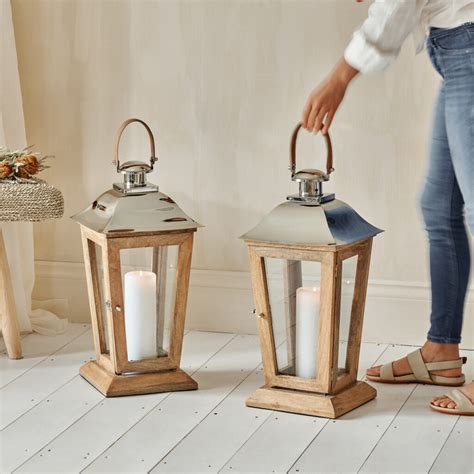 Extra Large Floor Candle Lanterns - ZaZa Homes