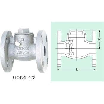 Bシリーズ 10K スウィングチャッキバルブ(UOBシリーズ) KITZ(キッツ) チェックバルブ(逆止弁) 【通販モノタロウ】
