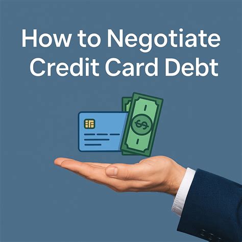 How to Negotiate Credit Card Debt - EduCounting