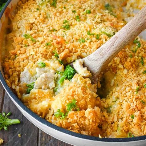 Chicken Rice Broccoli Casserole