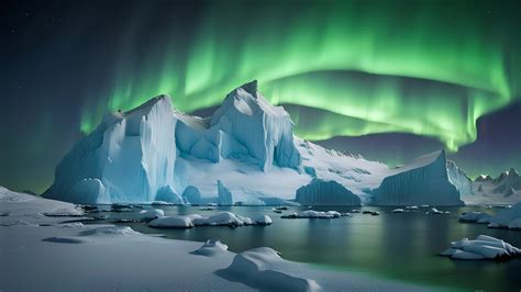Antarctica At Night Wallpaper