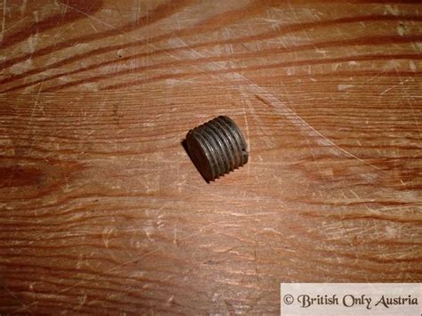 AJS/Matchless Screw Plug for Pawl Spring | BRITISH Only Austria ...
