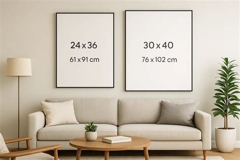 Canvas Art & Prints - Canvas Size Chart: Find the Perfect Print for ...