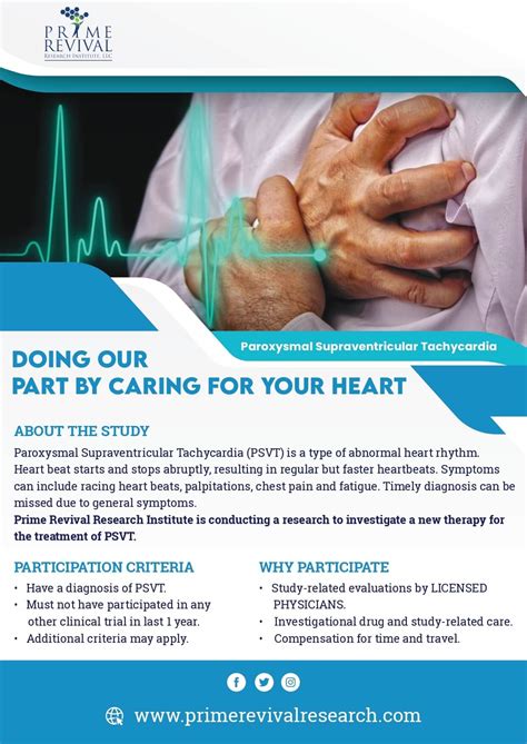 Clinical Research in Cardiology - Cardiologists - Prime Revival Research