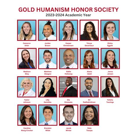 Gold Humanism Honor Society | Spencer Fox Eccles School of Medicine ...