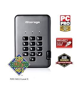 iStorage Diskashur Pro2 Hdd 5Tb | Secure Portable Hard Drive | Fips ...