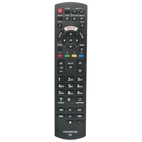 Universal Replacement N2QAYB001008 Remote Control, For Panasonic TV | Shop Today. Get it ...