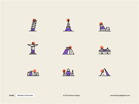 7 Wonders of the World Animated 的图像结果