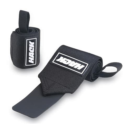 Hack Athletics Professional 24" Stiff Wrist Wraps with Thumb Loops for ...