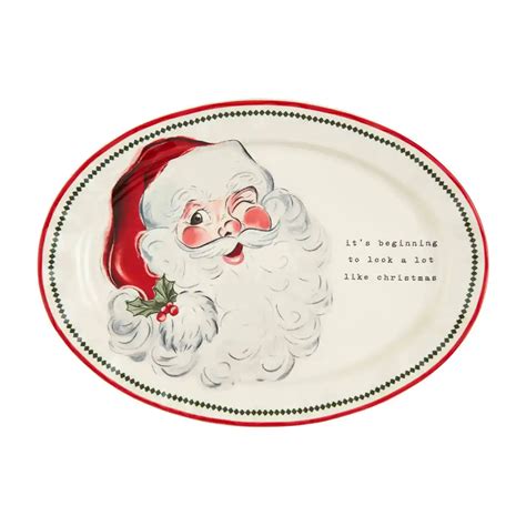 Vintage Santa Platter – Hartzog Gifts & Fine Jewelers
