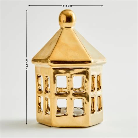 Buy Carols Ceramic Mini House Table Accent from Home Centre at just INR ...