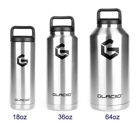 Buy Vacuum Insulated Stainless Steel Water Bottle and Growler, Wide ...