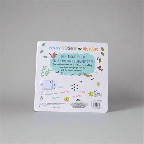 Squishy Sound Book- Tiggy Tiger and his Peers – Dar Al Maaref Publishers