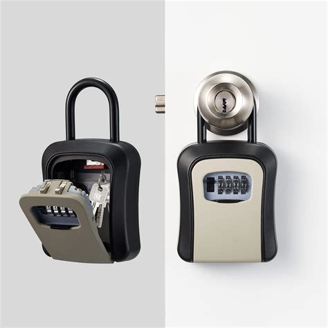 Buy OSPON Key Lock Box for House, Key Storage Box with Combination Lock ...