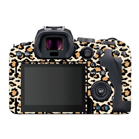 Sandy Leopard Spots Canon EOS R6 Mark I Camera Skins