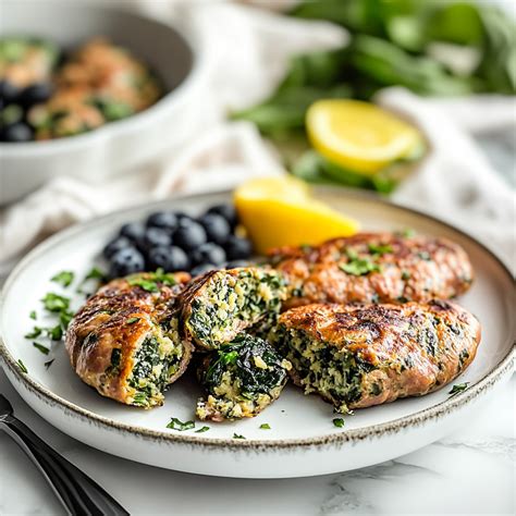 Amazing Spinach & Ground Turkey Breakfast Sausages Recipe