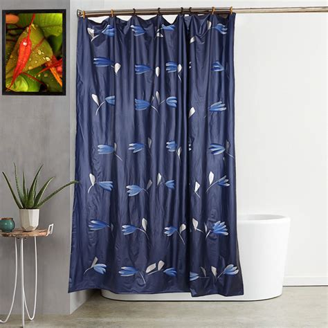 Kuber Industries PVC Shower Panting Curtain, (CTKTC01562, Blue, 54x84 ...