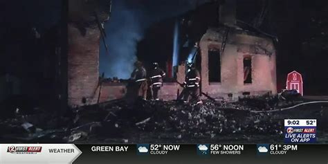 Fire engulfs Outagamie County home