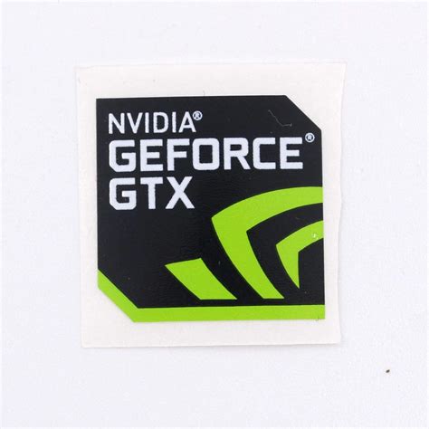 Amazon.in: Buy Wamba GeForce GTX Case Badge Sticker 17.5 x 17.5mm ...