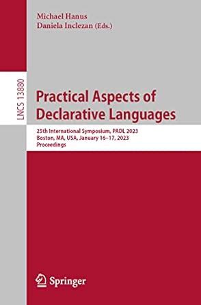 Practical Aspects of Declarative Languages: 25th International ...