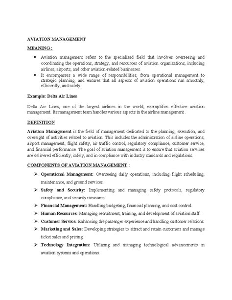 History OF Aviation - DO USEFUL - AVIATION MANAGEMENT MEANING ...