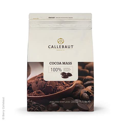 Callebaut Cacaomassa Extra, Callets, 100% Cacao CM-CAL-E4-U70, 2,5 kg ...
