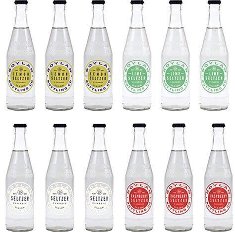Buy Boylan - Seltzer Variety Pack - 12 oz 12 Glass Bottles Online at ...