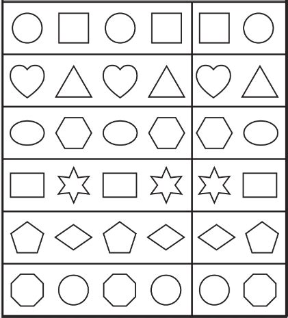Unraveling AB Patterns - Kindergarten Worksheet | Olympiad tester