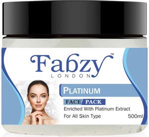 fabzy London Platinum Face Pack For Brightening Skin Suitable For All ...