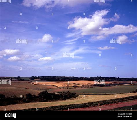 Flodden Field 1513 the site of the battle near the village of Branxton ...