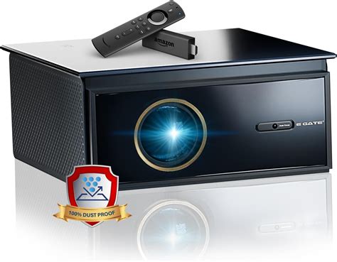E GATE FireFlix 10X Dual OS Projector (Android+Free FTS) 100% Dust Free ...