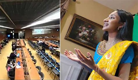 ‘Would love to meet Kamala Harris’: Malayali girl whose UN speech on ...