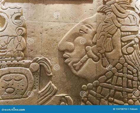 Ancient mayan art stock image. Image of great, civilization - 134738753