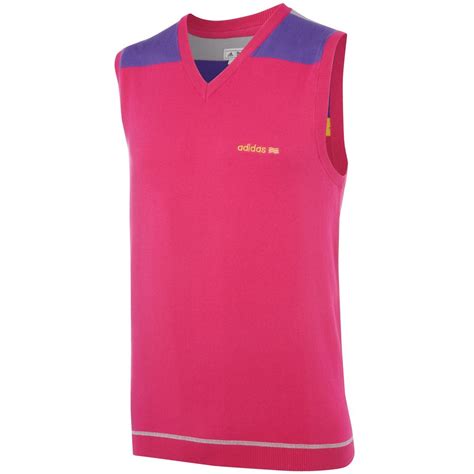 Adidas Mens V-Neck Golf Sweater Vests