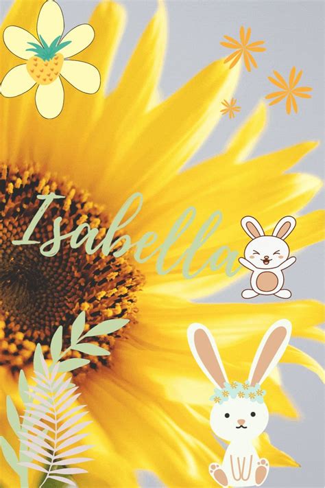 Sunflower name tag