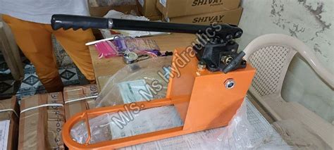 Hydraulic Hand Pump Manufacturer, Supplier from Pune