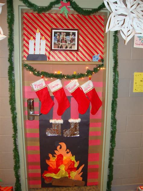 Classroom Door Decorating Ideas Christmas Contest | The Cake Boutique
