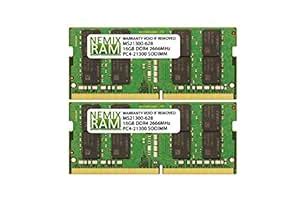 Amazon.in: Buy NEMIX RAM 32GB Kit (2 x 16GB) DDR4-2666 SODIMM 2Rx8 ...