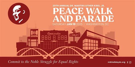2025 MLK Holiday DC Annual Peace Walk & Parade, Entertainment & Sports ...