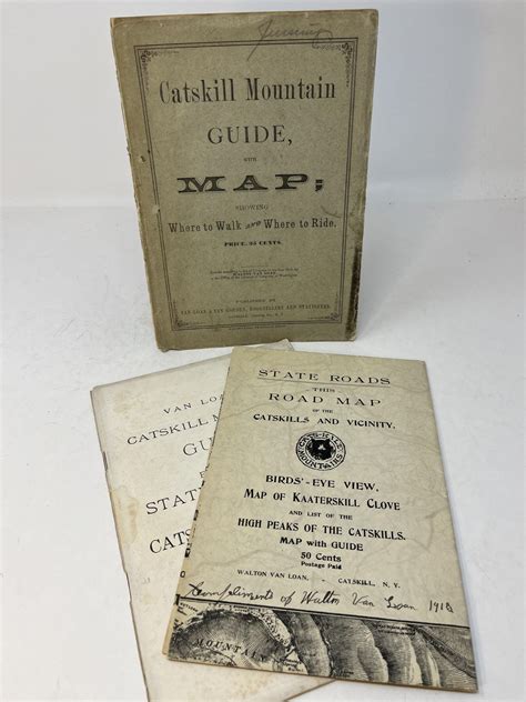 CATSKILL MOUNTAIN GUIDE, with MAP; showing Where to Walk and Where to ...