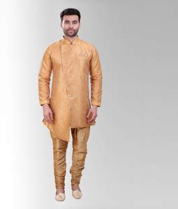 AVAETA Etnic Wear Embellished & Embroideried Floral Print Sherwani ...
