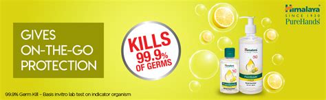 Buy Himalaya Pure Hands | Hand Sanitizer - 500 ml (Lemon) (Packaging ...